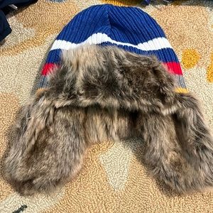 Fur Lined Knit Hat